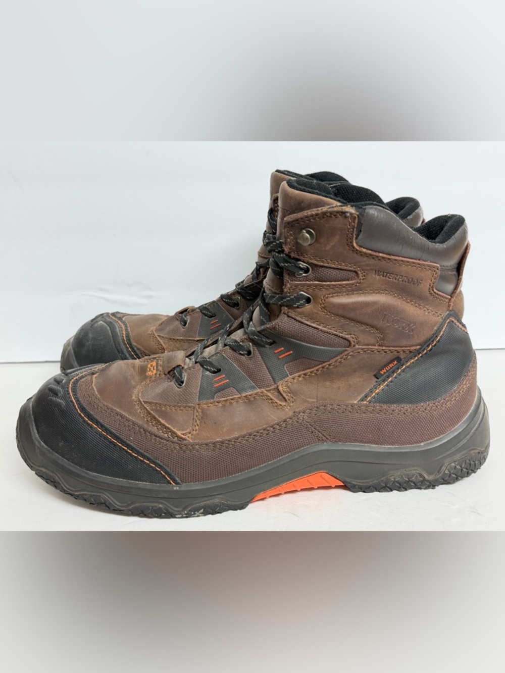 Worx by Red Wing Men's 6-inch Waterproof Composite Toe Work Boots Men’s Size 13M